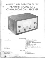 Heathkit AR-2 - Schematic 